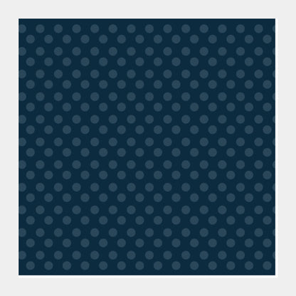 Blue Dots Square Art Prints