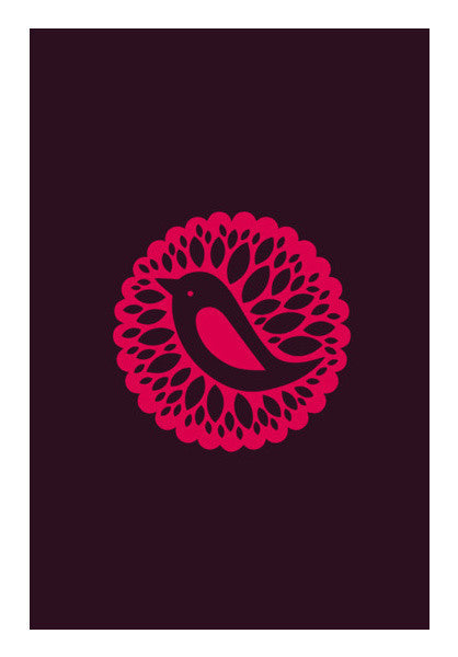 Bird In The Leaves Art PosterGully Specials
