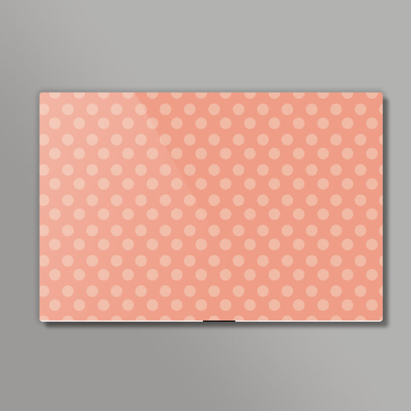 Peach Dots Wall Art