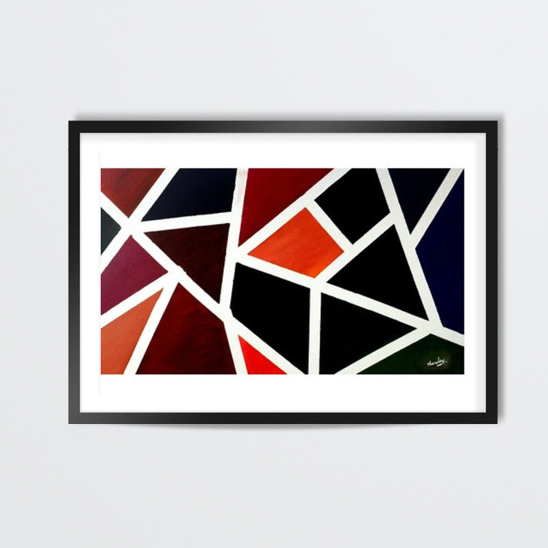 Shades | Abstract - Oil Painting  Wall Art