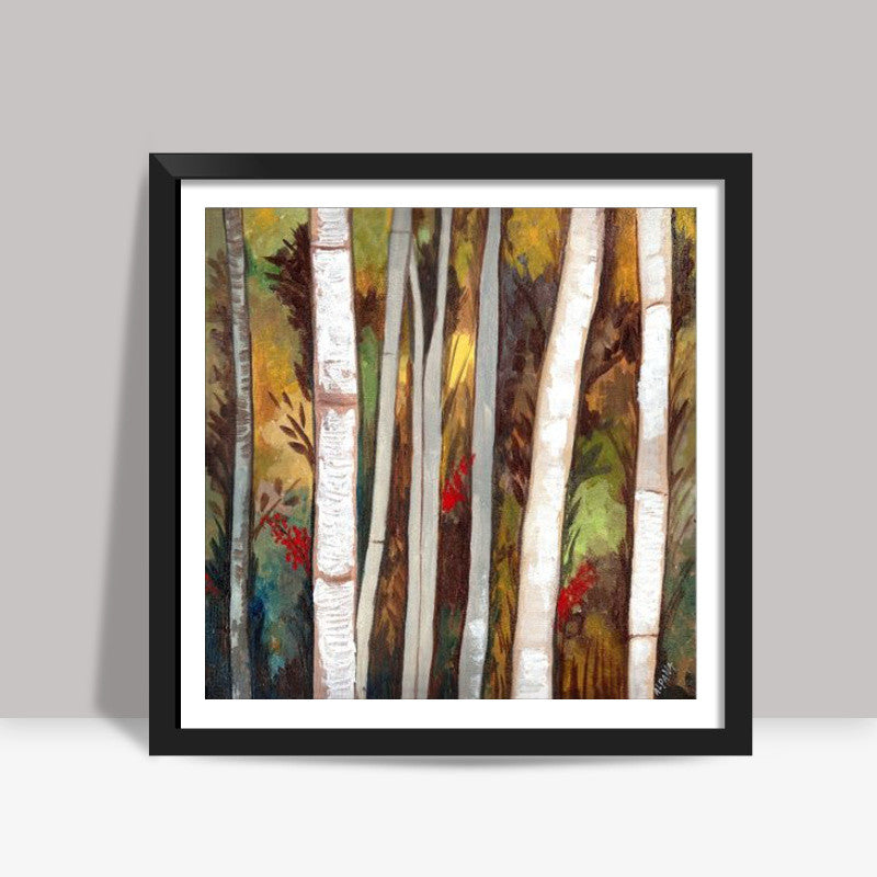 Bamboos Square Art