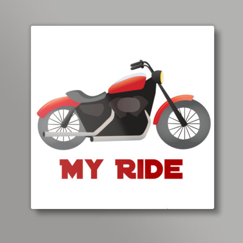 Bike Square Art Prints