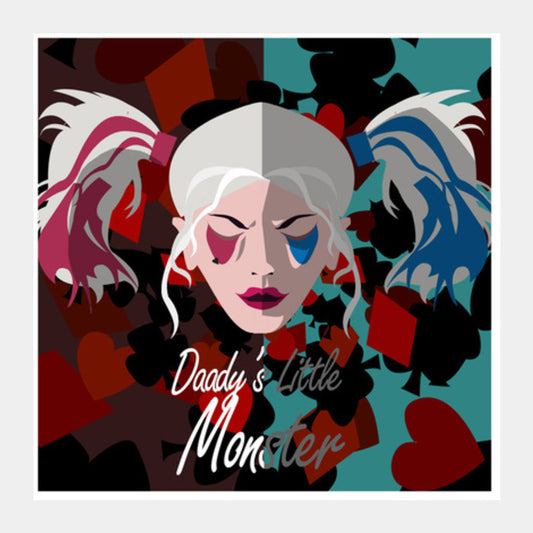 Harley Quinn Square Art Prints