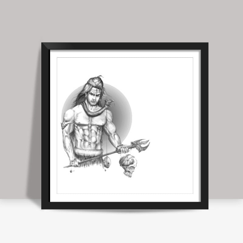 Christmas Festive Winter Holidays Square Art Prints