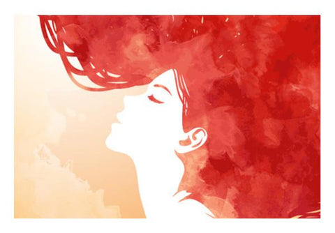 PosterGully Specials, Red Girl Inspiration Wall Art