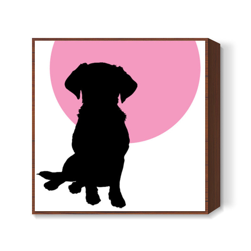 Doggo Square Art Prints