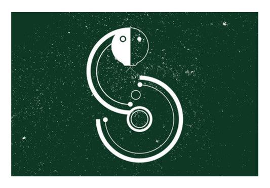 Chinese Zodiac Sign Snake Art PosterGully Specials