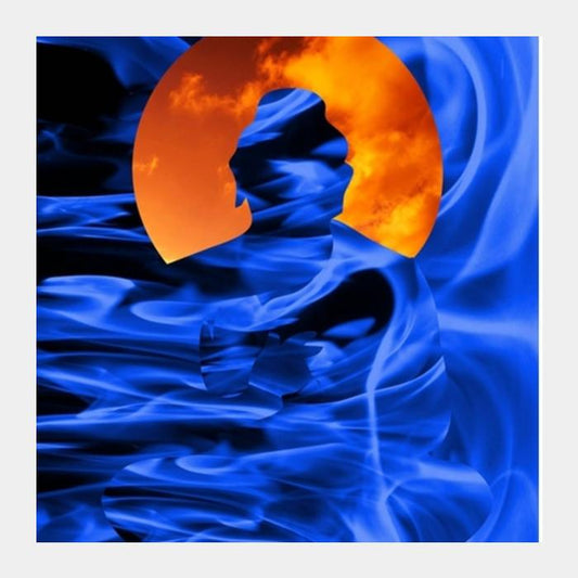 Buddha Sea Square Art Prints PosterGully Specials