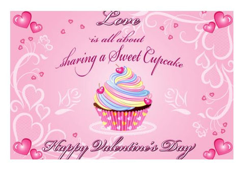 PosterGully Specials, Valentines Day Cupcake Wall Art