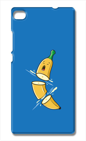 Sliced Banana Huawei P8 Cases