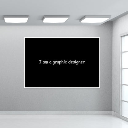 Funny Comic Sans For Designers Wall Art