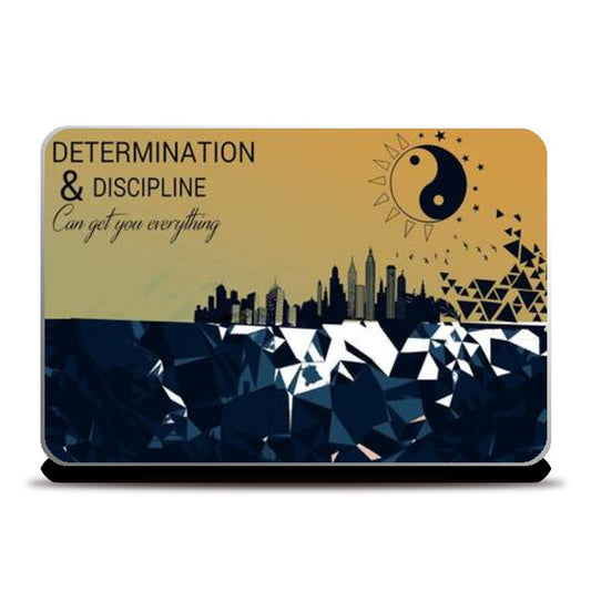 Stay Determined Laptop Skins
