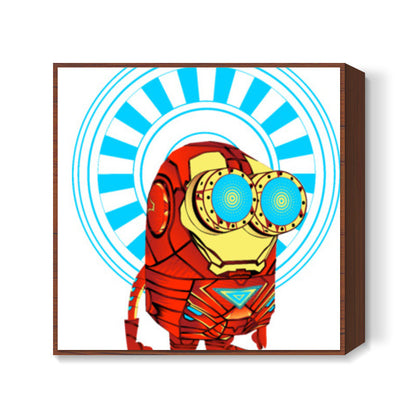 Minion in as ironman Square Art | Pradeep chauhan