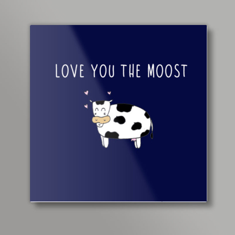 Love You Square Art Prints