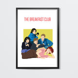 the breakfast club Wall Art