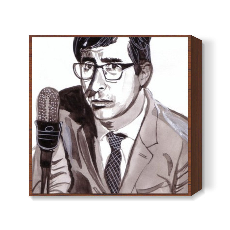 John Oliver believes in the power of comedy Square Art Prints