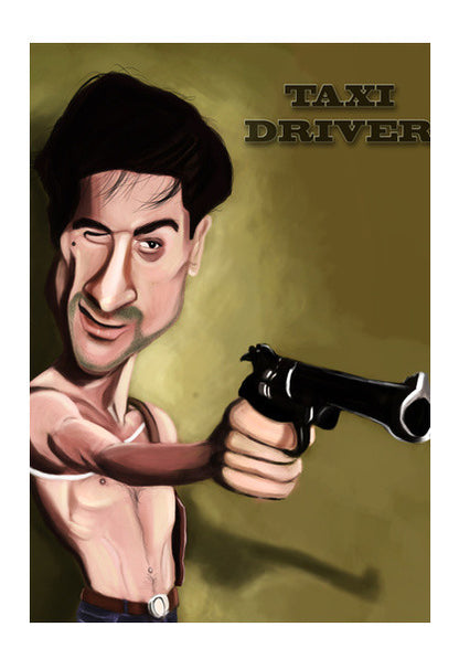 Taxi Driver | Caricature Wall Art