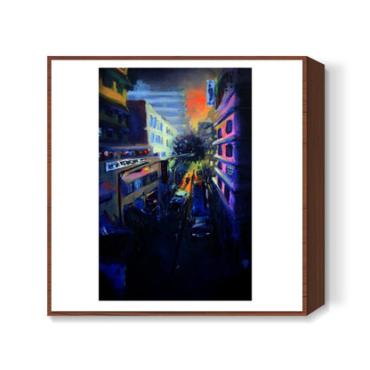 Big City - Painting Square Art Prints