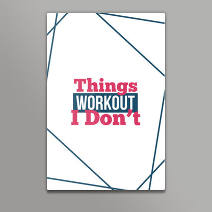 Things Workout Wall Art