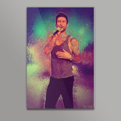 Adam Levine Maroon 5 Painting Wall Art