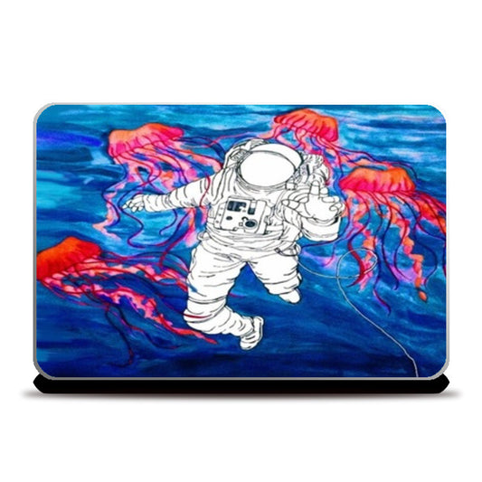 Ocean Astronaut Laptop Skins