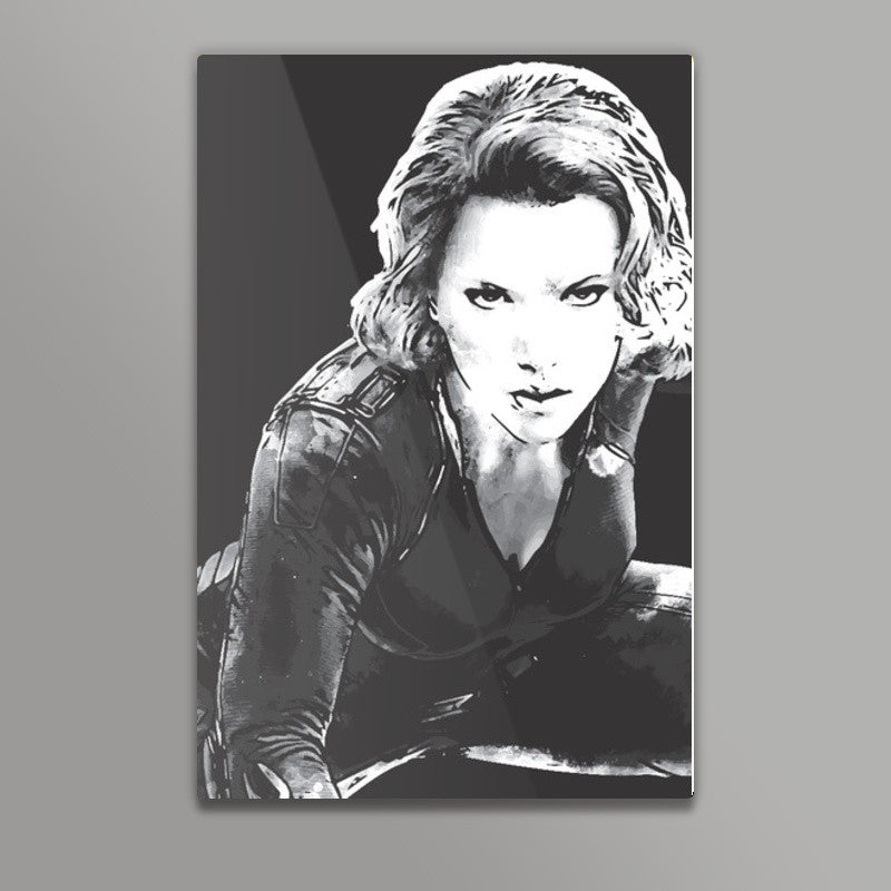 Black Widow Scarlett Johansson Artwork