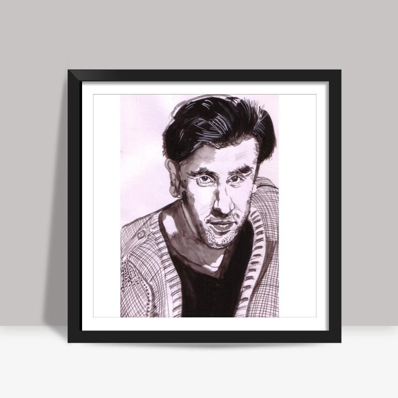 Superstar Ranbir Kapoors stardom is unmatched because he is unconventional Square Art Prints