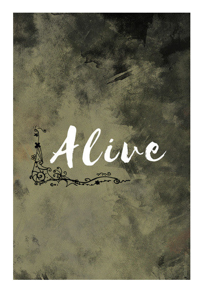 Alive Wall Art