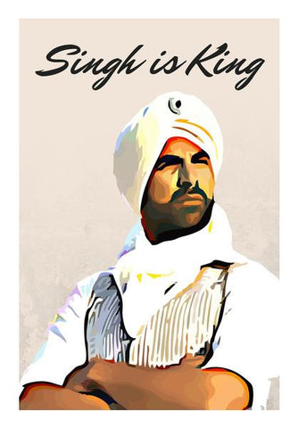 PosterGully Specials, Singh is King Wall Art