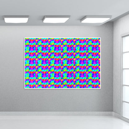 Trippy Triangles 2 Wall Art