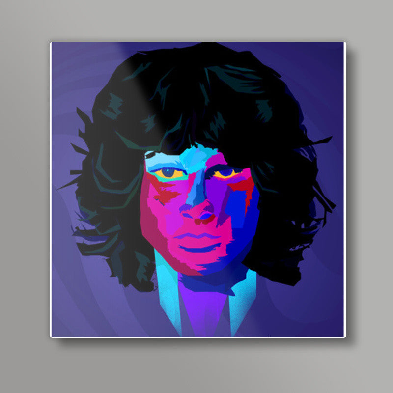 Jim Morrison POP Square Art Prints