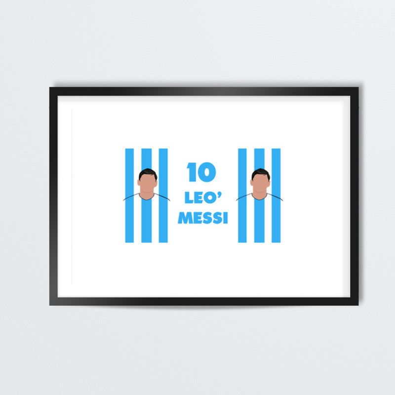 Lionel Messi Argentina Wall Art