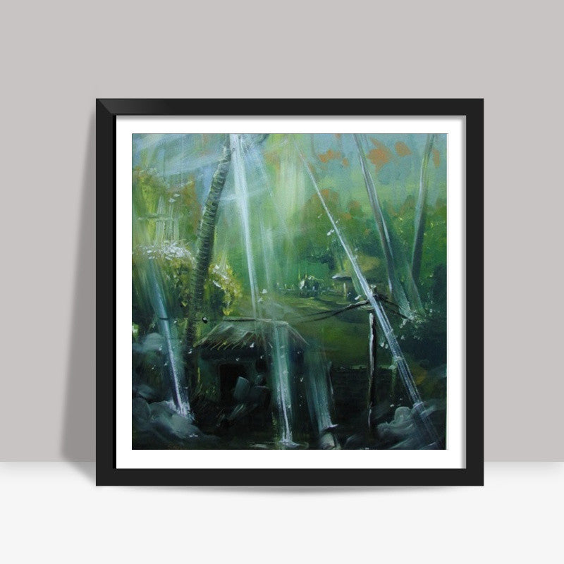 Kasaragod - Painting Square Art Prints