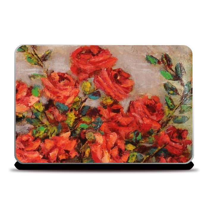 Red roses Laptop Skins