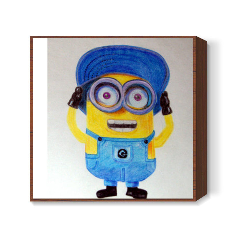 Bob The Minion Square Art Prints