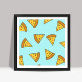 Pizza  Square Art Prints