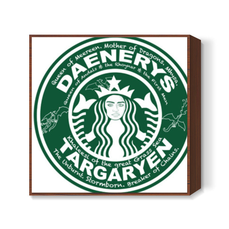 Starbucks  Square Art Prints