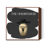 the undertaker Square Art Prints
