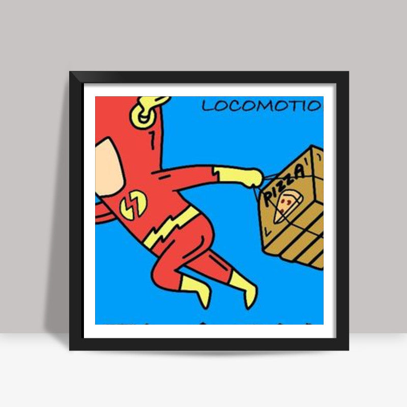 Flash Job Square Art