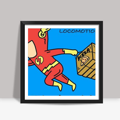 Flash Job Square Art