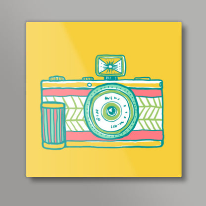 Camera Square Art Prints