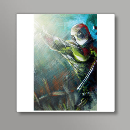 Deadpool Painting Square Art Prints