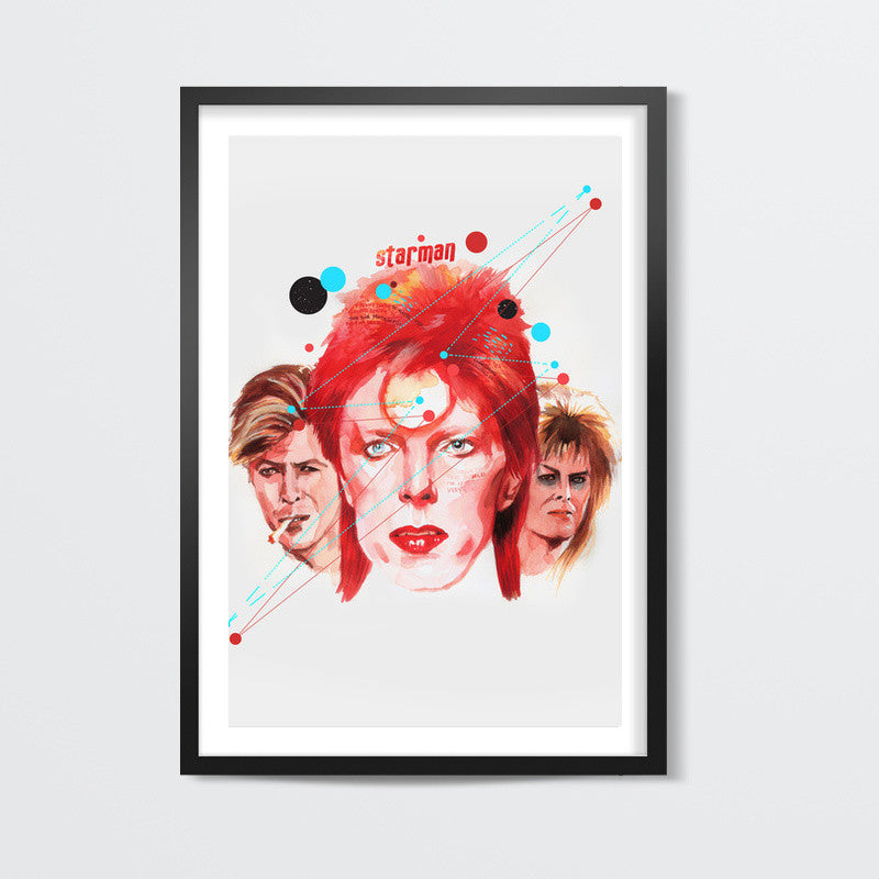 Starman: David Bowie Wall Art