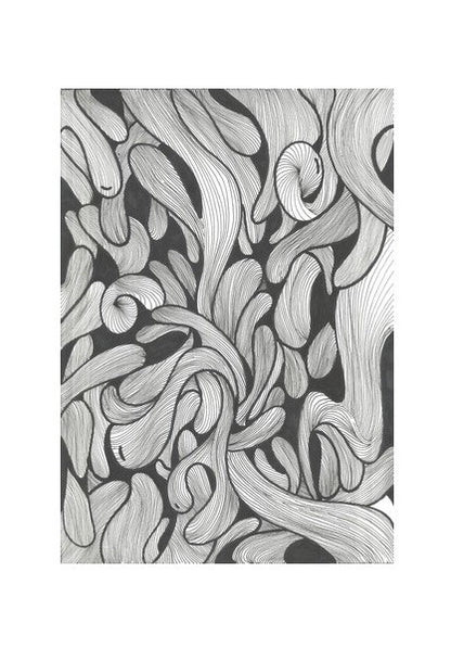 abstract doodle Wall Art