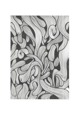 PosterGully Specials, abstract doodle Wall Art
