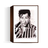 Dance enthusiast and Bollywood star Shammi Kapoor made choreographers dance to his tunes Wall Art