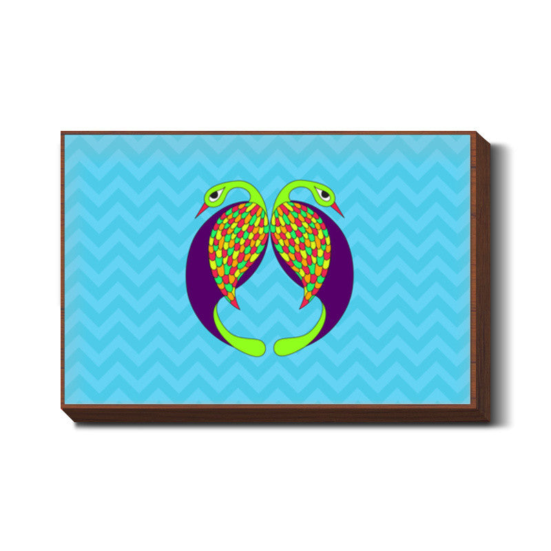 Peacock Love Wall Art