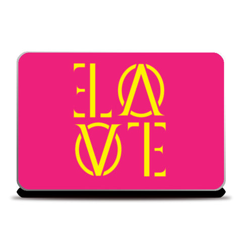 Its LOVE back and forth Laptop Skins