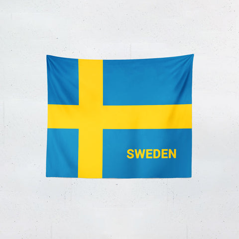 Sweden Flag Tapestries | #Footballfan
