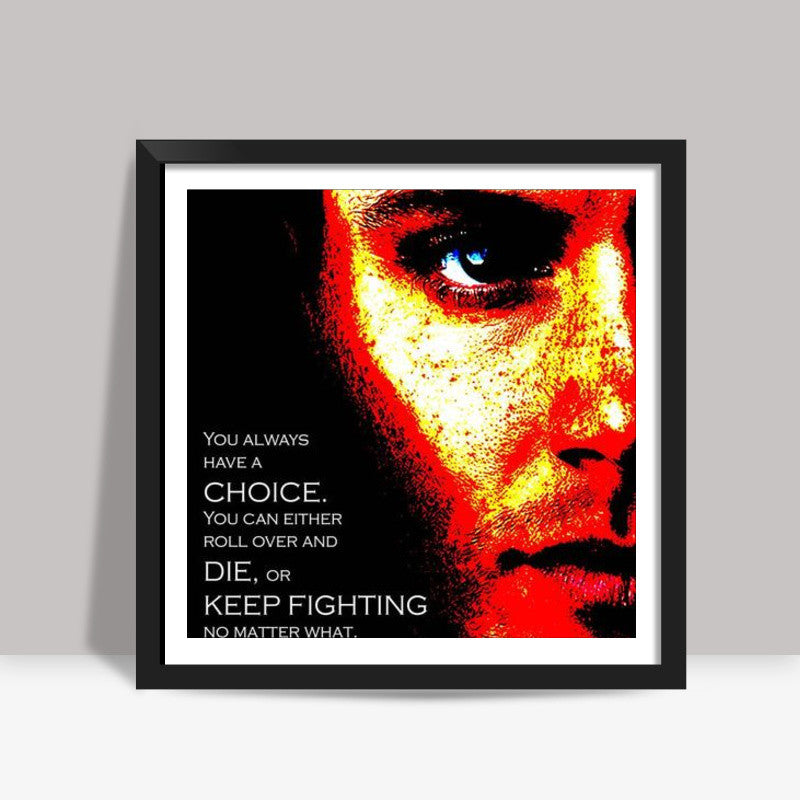 Supernatural,Dean Winchester Square Art Prints